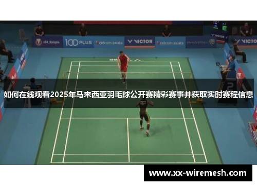 如何在线观看2025年马来西亚羽毛球公开赛精彩赛事并获取实时赛程信息