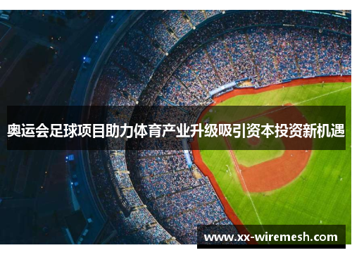 奥运会足球项目助力体育产业升级吸引资本投资新机遇